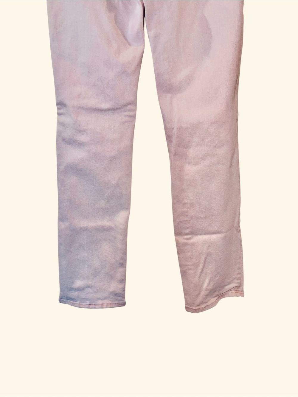 Lucky Brand Women’s Pink Mid-Rise Sweet Straight Jeans Pink Blush Denim 0/25 R - Picture 5 of 7